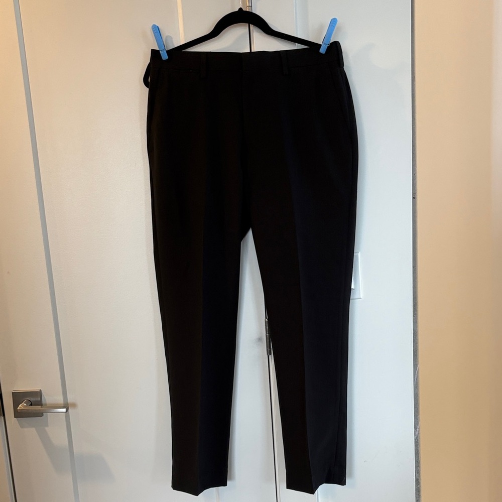 Louis Raphael Men's Elegant Black Dress Pants Size 32x30